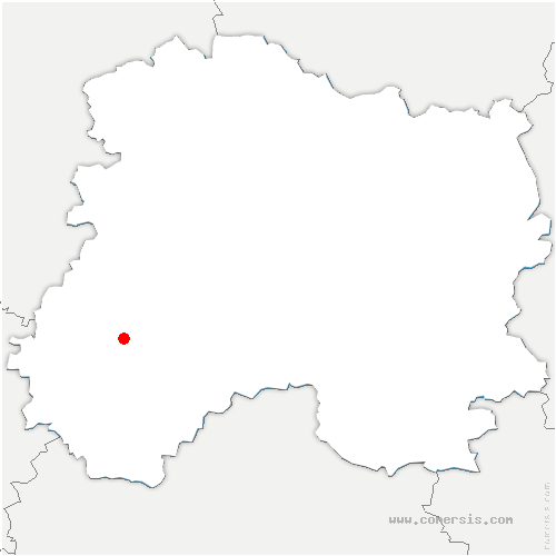 carte de localisation d'Oyes