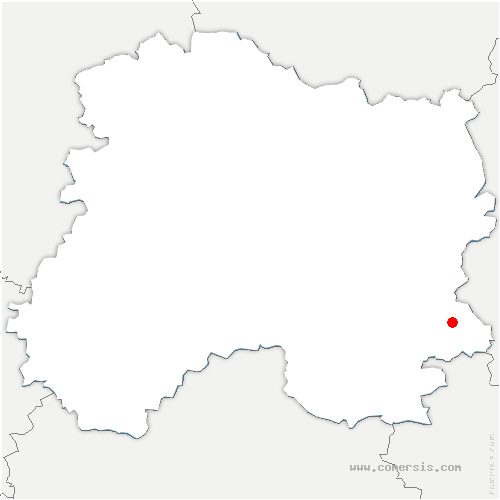 carte de localisation de Pargny-sur-Saulx