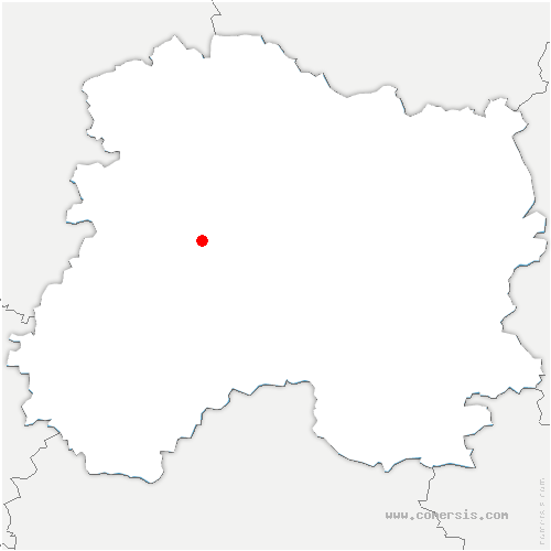 carte de localisation de Payns