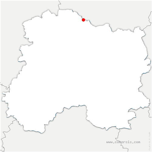 carte de localisation de Pontfaverger-Moronvilliers