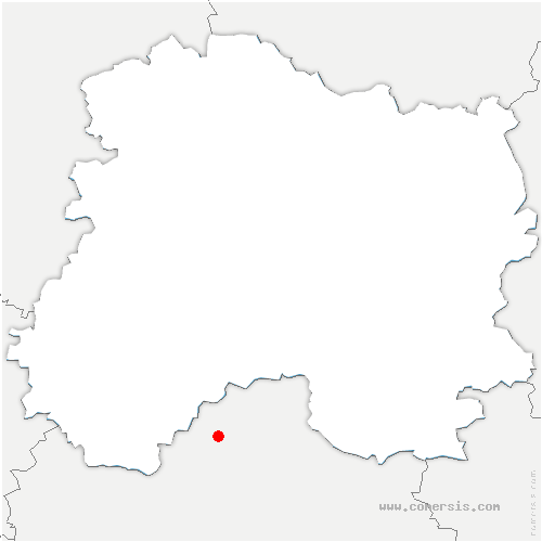 carte de localisation de Quilly