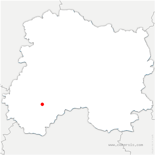 carte de localisation de Rethel