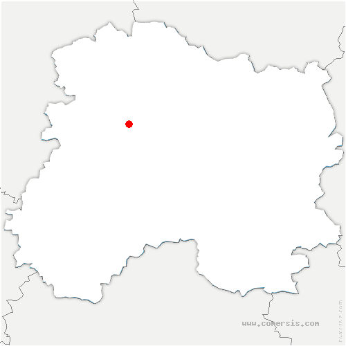carte de localisation de Rilly-Sainte-Syre