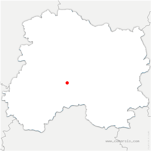 carte de localisation de Rosières-près-Troyes