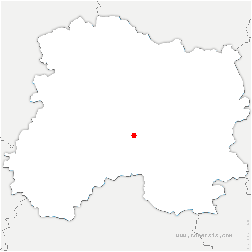 carte de localisation de Ruvigny