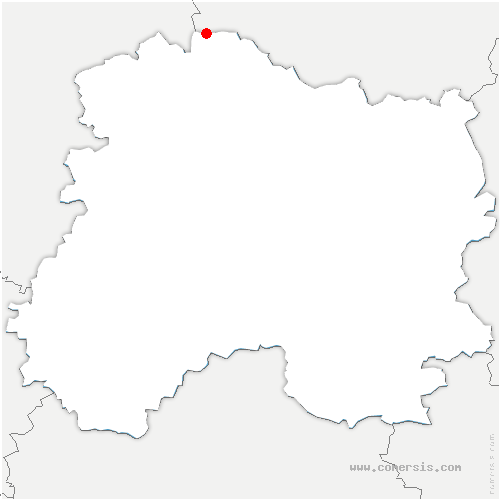 carte de localisation de Saint-Étienne-sur-Suippe