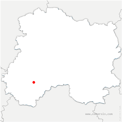 carte de localisation de Saint-Loup