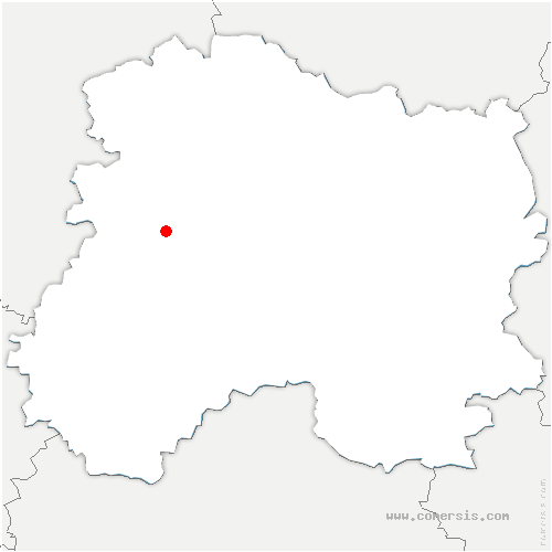 carte de localisation de Saint-Martin-d'Ablois