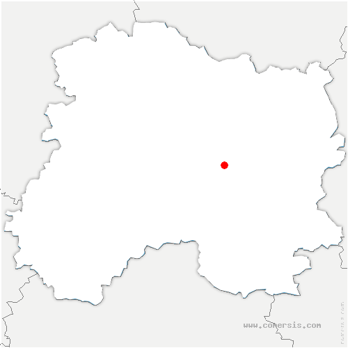 carte de localisation de Saint-Memmie