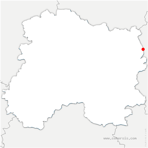 carte de localisation de Sainte-Menehould