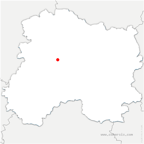 carte de localisation de Savières