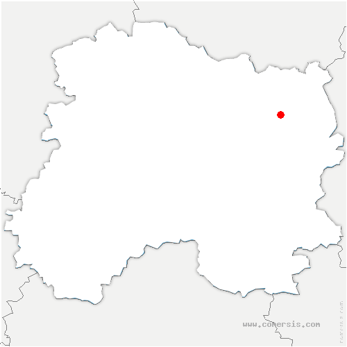 carte de localisation de Somme-Bionne