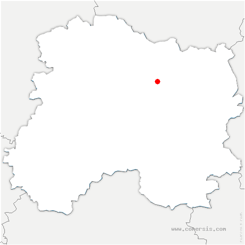 carte de localisation de Suippes