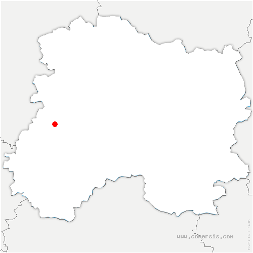 carte de localisation de Suizy-le-Franc
