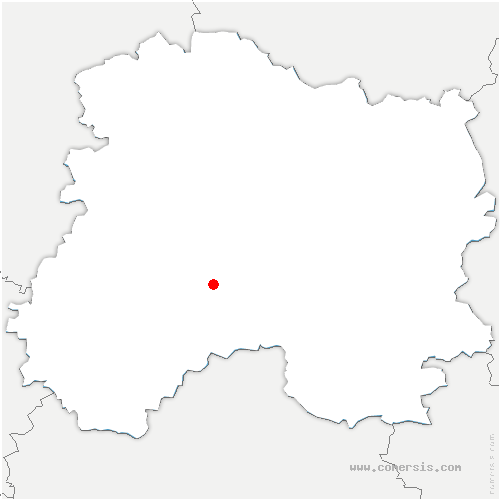carte de localisation de Trécon