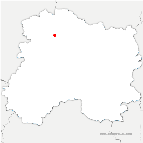 carte de localisation de Trois-Puits
