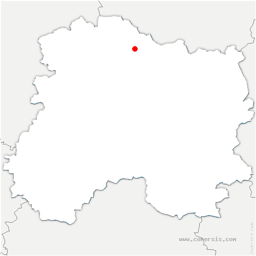 carte de localisation de Trouans