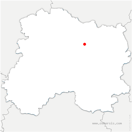 carte de localisation de Vadenay