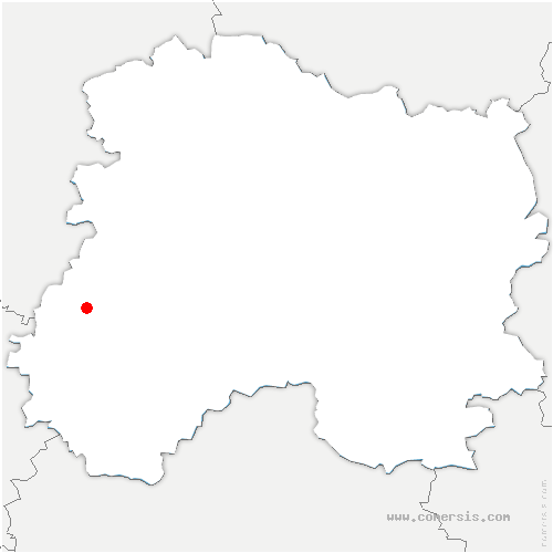 carte de localisation de Vauchamps