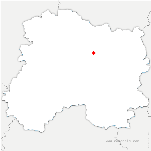 carte de localisation de Verricourt