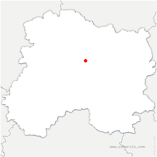 carte de localisation de Veuve