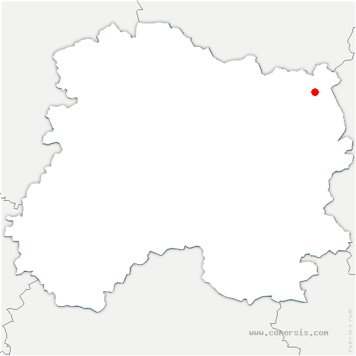 carte de localisation de Vienne-la-Ville
