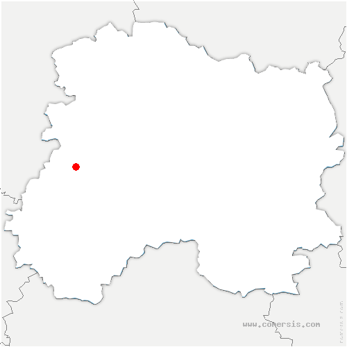 carte de localisation de Villadin