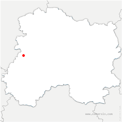 carte de localisation de la Ville-sous-Orbais