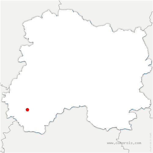 carte de localisation de Vindey