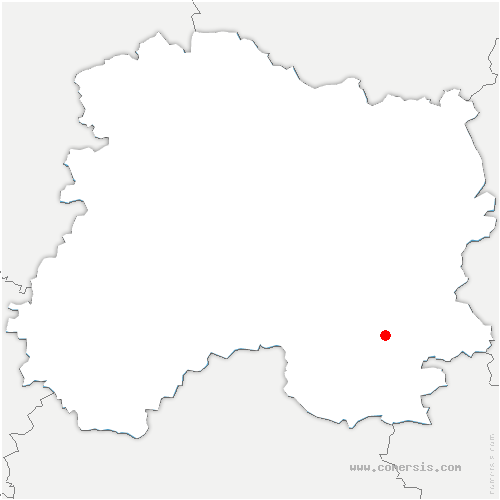 carte de localisation de Vitry-en-Perthois
