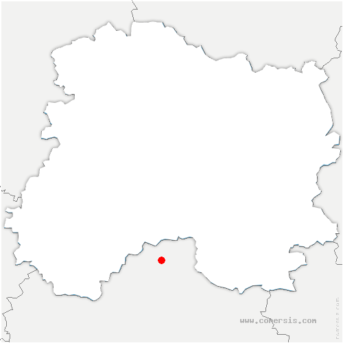 carte de localisation de Vrizy