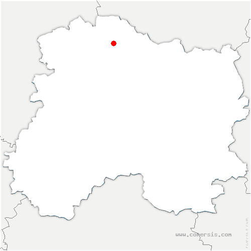carte de localisation de Witry-lès-Reims