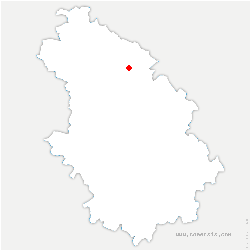 carte de localisation de Annonville