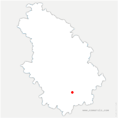 carte de localisation de Balesmes-sur-Marne