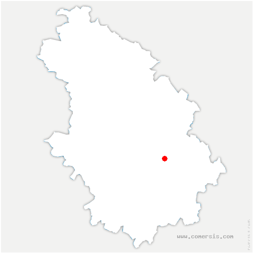 carte de localisation de Bonnecourt