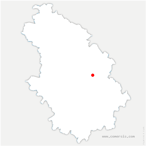 carte de localisation de Buxières-lès-Clefmont