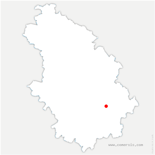 carte de localisation de Celles-en-Bassigny