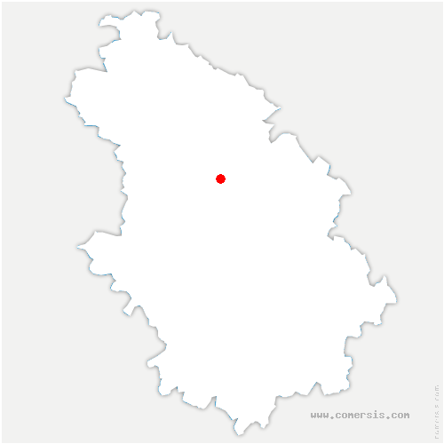 carte de localisation de Charmont-sous-Barbuise