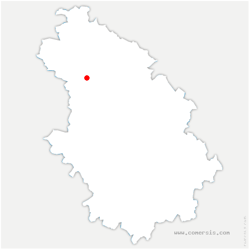 carte de localisation de Cirey-sur-Blaise