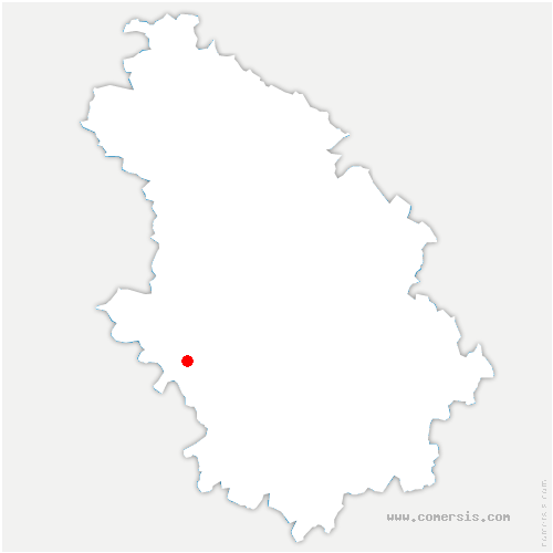 carte de localisation de Godoncourt