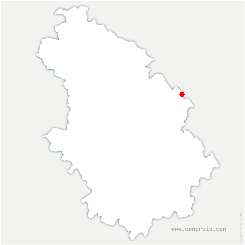 carte de localisation de Harréville-les-Chanteurs