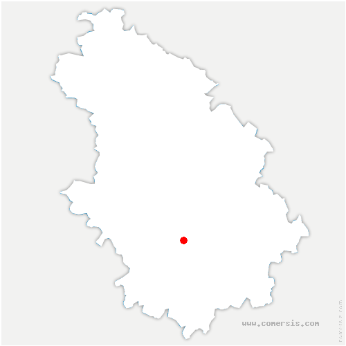 carte de localisation de Humes-Jorquenay