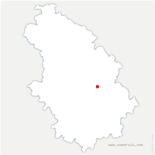carte de localisation d'Is-en-Bassigny
