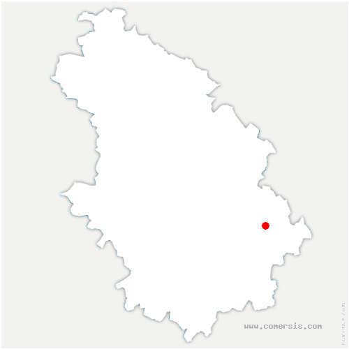 carte de localisation de Laneuvelle