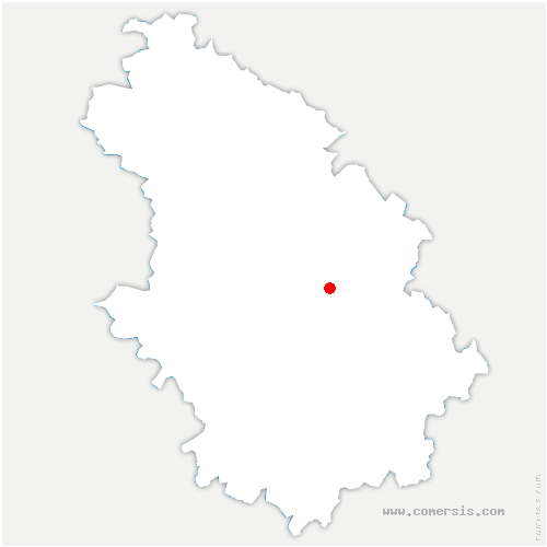 carte de localisation de Lanques-sur-Rognon