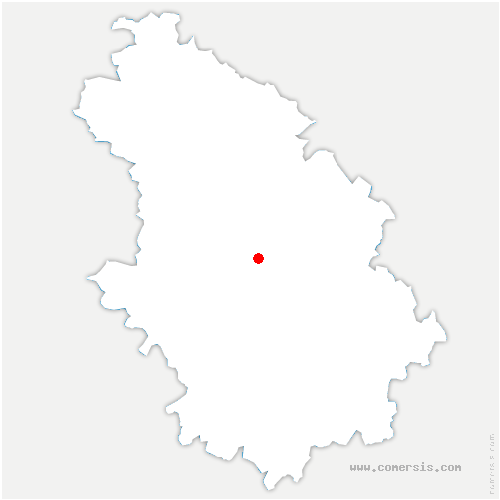 carte de localisation de Laville-aux-Bois