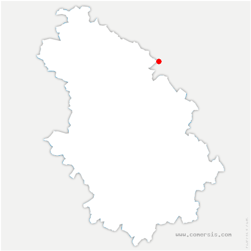 carte de localisation de Lezéville