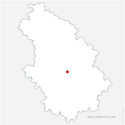 carte de localisation de Louvières