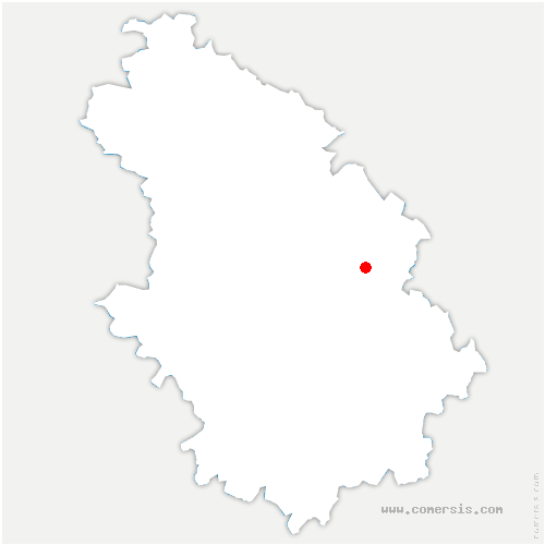 carte de localisation de Maisoncelles