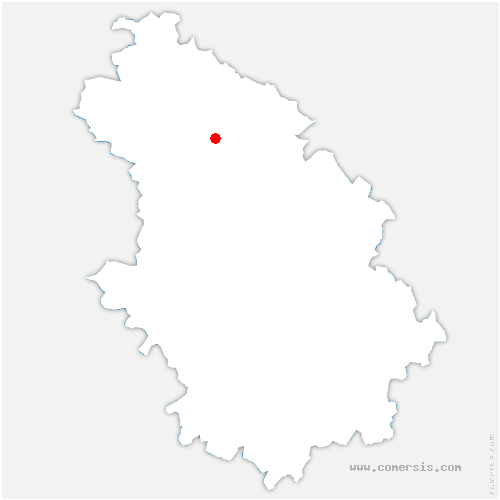 carte de localisation de Mussey-sur-Marne